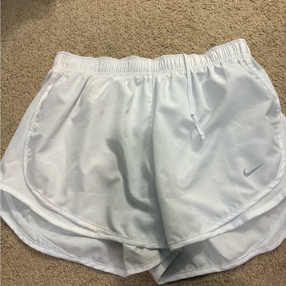 Nike Women's Athletic White Shorts